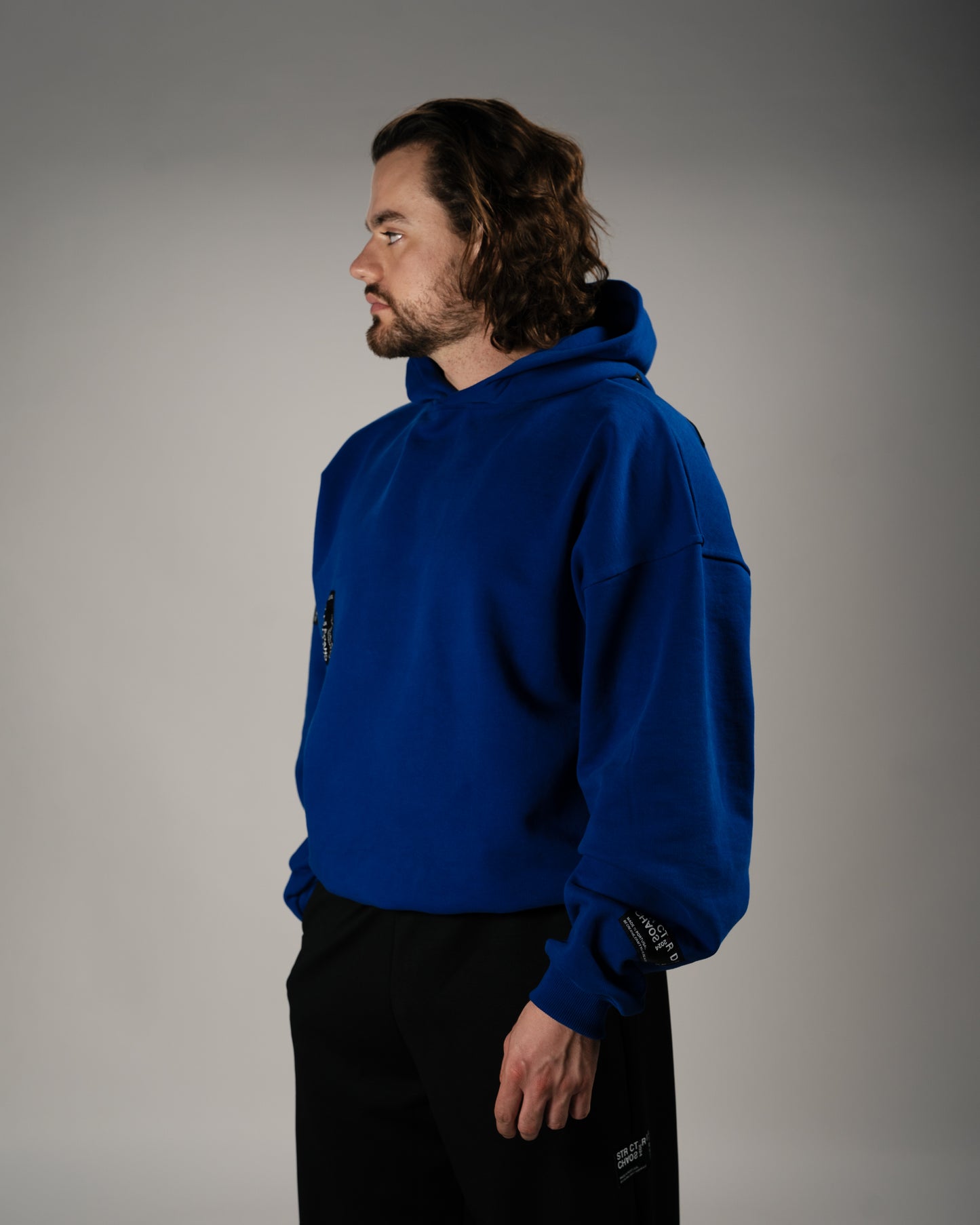 Blue-Wonder Hoodie