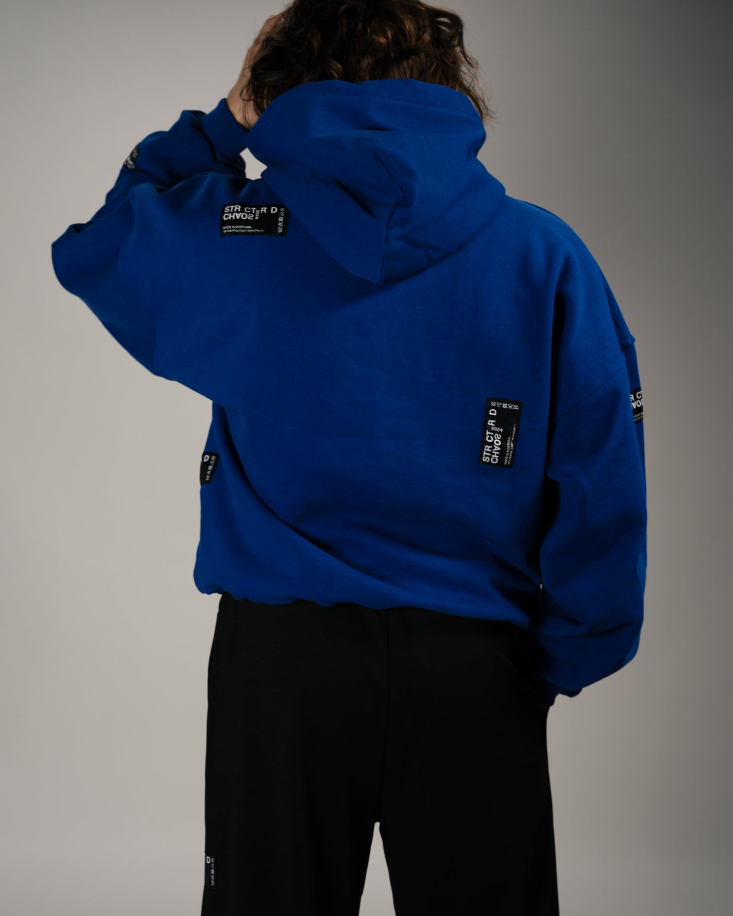 Blue-Wonder Hoodie