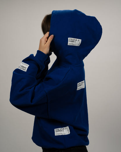 Blue-Wonder Hoodie