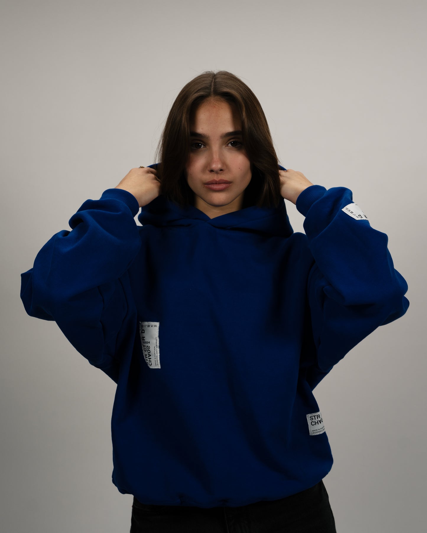 Blue-Wonder Hoodie